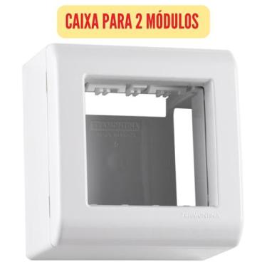 Imagem de Monte seu Kit - Sistema X Módulos e Placas/Espelhos Tramontina Liz, Ca