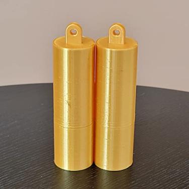 Imagem de Suporte para frasco de colírio de bolso e armazenamento de transporte - comporta um (1) frasco de colírio de uso único - perfeito para carregar bolso, bolsa/embreagem, bolsa escolar - dois (2) pacotes