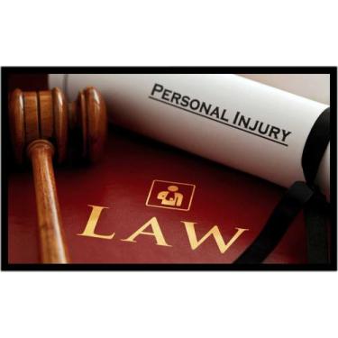 Imagem de Quadro Decorativo Direito Advogados Martelo Livro Lei Escritórios Quar