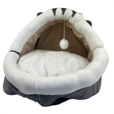 Imagem de Cama Toca Cabana Pet Almofadada Ferpa Casinha , Caminha Pets - Senhor 