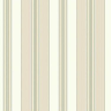 Imagem de Papel De Parede Waverly Stripes Lovers Lane Bege-cinza Wa7783 Rolo 10m X 0,52m