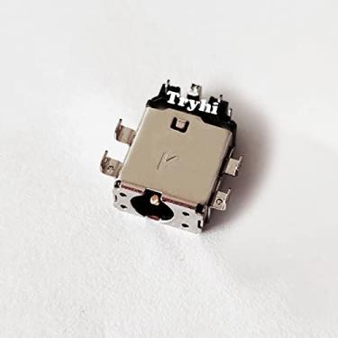 Imagem de Tryhi Conector de tomada de tomada de alimentação CC para notebook Asus L210M ADOL13E L410M E510M E410M E410M E410MA E410MAB Novo
