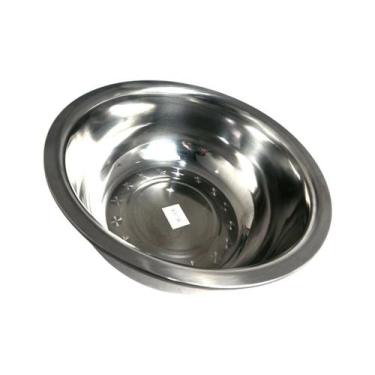 Imagem de Bacia Inox 4L 28cm Resistente Uso Alimentício e Hospitalar - Ipe Cozin