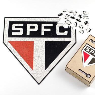 Imagem de Quebra-cabeça São Paulo Escudo Tam P - Oficial