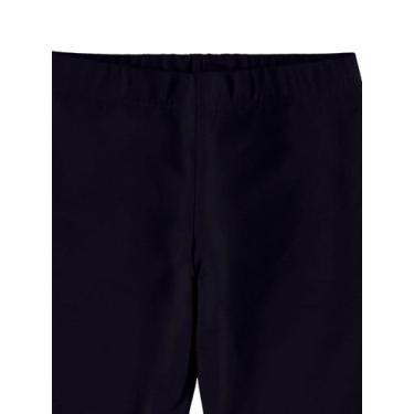 Imagem de Bermuda Infantil Menina Malwee 1000021350, Preto, 6