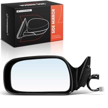 Imagem de A-Premium Espelho retrovisor externo externo preto, não dobrável, compatível com Toyota Solara 1999 2000 2001 2002 2003