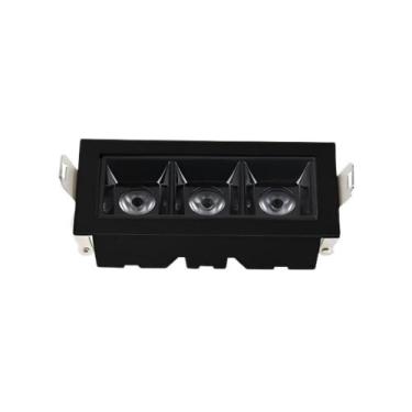 Imagem de Spot de Embutir Dot-Light Led 6W 3 Pontos de Luz Bivolt Luminatti, PRE