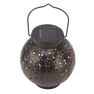 Imagem de Fafeicy Outdoor Solar Lantern Decorativa Luz LED, Lâmpada de Jardim Com Ativação Automática/desativada, 5730 LED, ABS & IRIR, IP44, para o Quintal do Gramado do Pátio