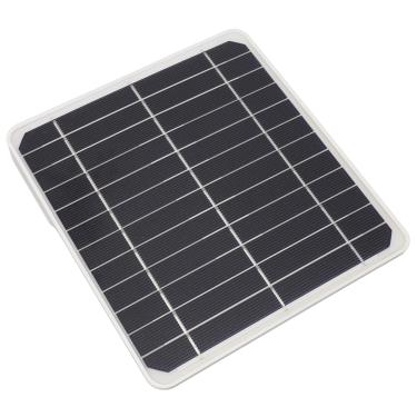 Imagem de Sonew Painel Solar Eficiente de 20w Com Porta CD do Tipo USB Tipo C para Carregamento Em Movimento, Leve e à Prova d'água, Painel Solar Portátil para Mochila e Aventuras de Bicicleta