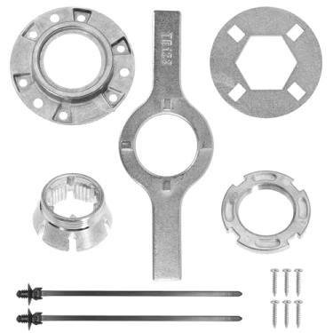 Imagem de W10324651 Kit de cubo de acionamento com chave de arruela TB123A adequado para Whirlpool Spanner Wrench Hub Kit de substituição para W10291415 W10291416 EA2581262 PS2581262 1877235 AH2581262 (8)