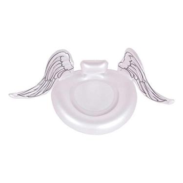 Imagem de Bel - Boia Inflável Gigante Colchão com Asas Branca