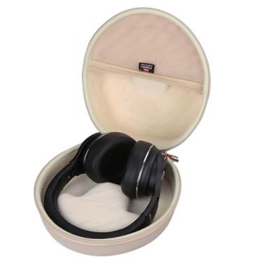 Imagem de FBLFOBELI Capa rígida para Raycon The Everyday/para Raycon Fitness/para Microsoft Xbox/para Baseus Bowie 30 Max/para Razer Barracuda X fone de ouvido sem fio Bluetooth sobre a orelha (Cáqui)