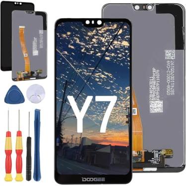 Imagem de Yuxyiony Nova tela de substituição para tela de reparo de tela LCD Doogee Y7 e acessórios de ferramenta de substituição