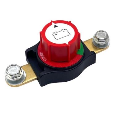 Imagem de Interruptor de desconexão de bateria lateral, interruptor de desligamento de bateria de carro de 12-48 V, interruptor liga/desliga 275A de 12 volts para carro, trailer, barco, quadriciclo, veículos
