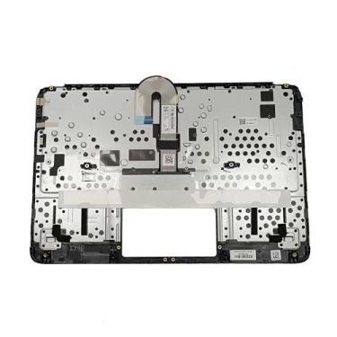 Imagem de Lyinsen Substituição para laptop HP Chromebook 11 G9 EE capa superior para montagem de teclado com apoio de palma peça 29.5 cm M47382-001 capa superior preta