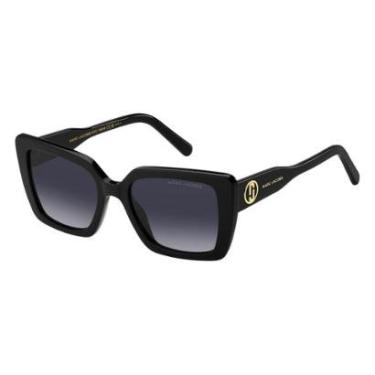 Imagem de Óculos Solar Marc Jacobs 733/s 807 52 Brilho Lente Cinza Degradê-Feminino