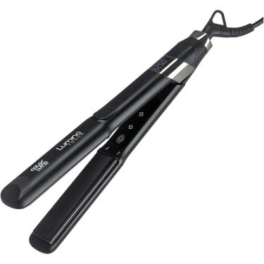 Imagem de Megabell, Prancha chapinha profissional para alisamento de cabelos, Touch, Lumina Touch, Bivolt, Preta