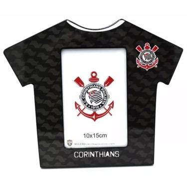 Imagem de Porta Retrato Camisa Futebol Foto 10x15 cm - Corinthians