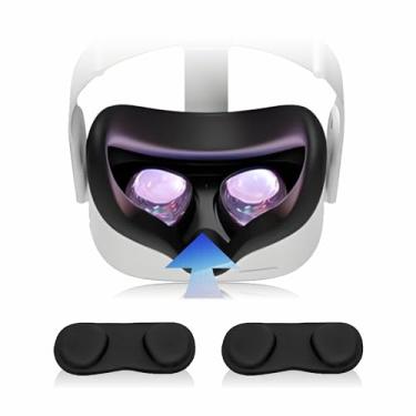 Imagem de Haizusai Lens Protector Cover Compatible with Meta Quest 3s, Quest 3/2/1, Vision Pro, Valve Index, Rift S and Pico 4, Protects Lens from Sunlight, Scratches and Dust (2-Pack)