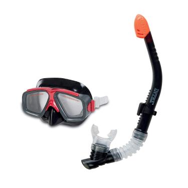 Imagem de Kit Mergulho Com Máscara E Snorkel Surf Intex Profissional