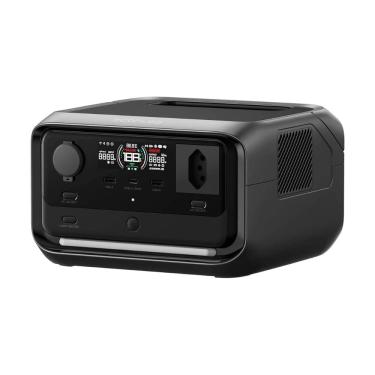 Imagem de Estação de Energia Portátil River 3 Plus, Carregamento Ultrarrápido, Ups Instantâneo, Bateria Lifepo4 Leve e Silenciosa