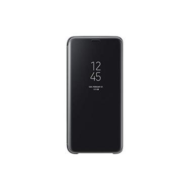 Imagem de Capa flip Samsung Galaxy S9 S-View com suporte, preta - EF-ZG960CBEGUS
