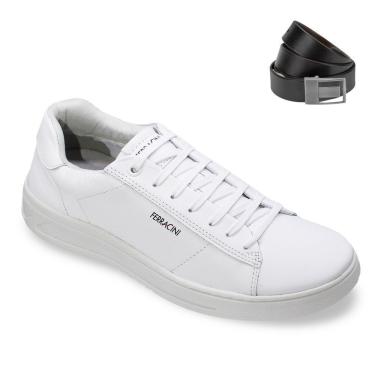 Imagem de Kit Sapatênis Ferracini Quest Masculino + Cinto