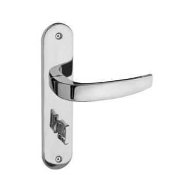 Imagem de Fechadura Banheiro Pado Vic 55mm Espelho Cromado - 929-90b, Cromado