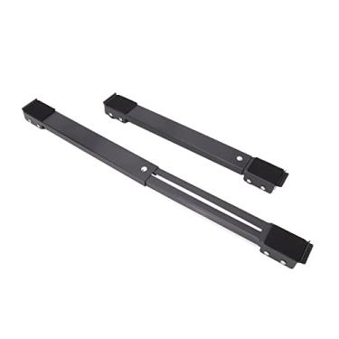 Imagem de aqxreight Conjunto de Suporte de Rolo Móvel de 2 Pacotes, Rodas Móveis de Aparelho de Serviço para Geladeira, Máquina de Lavar, Suporte de Móveis, Base Elevada Antiderrapante Com Absorção de Choque