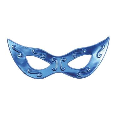 Imagem de Máscara Decorativa Grande Festa Carnaval - 1 Unidade Cor Azul