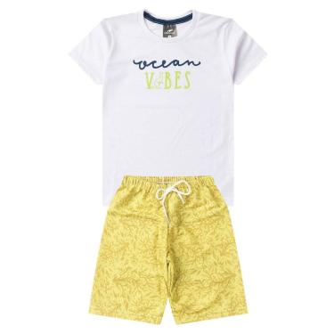 Imagem de Conjunto Infantil Menino Verão Ocean Vibes Kangulu-Masculino