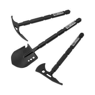 Imagem de Pá, Picareta E Machado De Metal Escala 1/10 Para Decoração De Carros R