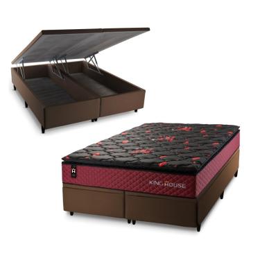 Imagem de Cama Box Baú Toronto com Molas Ensacadas 193x203 King House