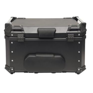 Imagem de Bau Moto Traseiro 60 Litros Universal Aluminio Anti-roubo Nf - TRONOS,