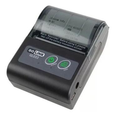 Imagem de Mini Impressora Termica Bluetooth Golink Gl33 + Nf - GO LINK
