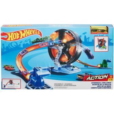Imagem de Pista Hot Wheels Ação Competiçâo Giratória - Mattel Gjm77