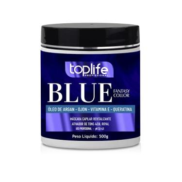 Imagem de Máscara Capilar Pigmentante Azul Royal Toplife 500g