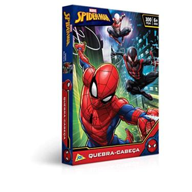 Imagem de Spider-Man - Quebra-cabeça - 100 peças - Toyster Brinquedos