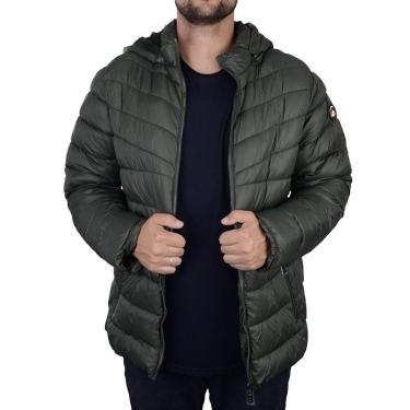 Imagem de Jaqueta Masculina Red Nose Nylon Peluciada Verde Escuro - 9560050-Masculino