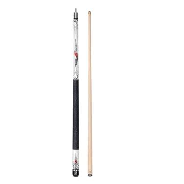 Imagem de CQBXRD Taco de bilhar taco de bilhar taco de sinuca de madeira de bilhar bar taco de sinuca (um taco de sinuca, 10,5 mm)