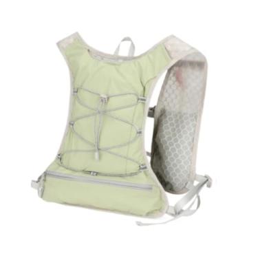Imagem de menolana Colete de hidratação, mochila, mochila para corrida, refletiva, bolsa de água, de água para ciclismo, maratonista, corrida, Verde
