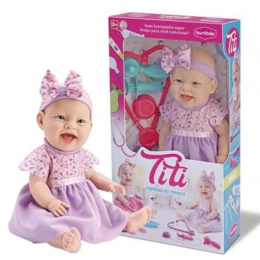 Imagem de Boneca Menina Bebe Titi Tipo Reborn Dodoi Médica Kit Médico - Bambola