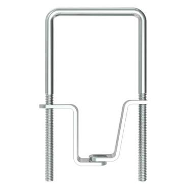 Imagem de Linone Transportador de pneu estilo U-Bolt para reboque, suporte de montagem de pneu sobressalente bloqueável, lingueta de reboque ou suporte de estrutura, serve para aros de 4 ou 5 lug, comporta 20 a