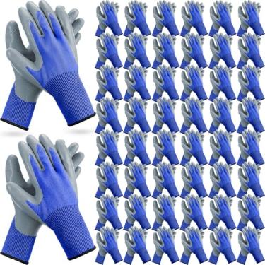 Imagem de Jexine 50 pares de luvas de trabalho impermeáveis para homens e mulheres luvas isoladas de inverno luvas de congelador para uso ao ar livre