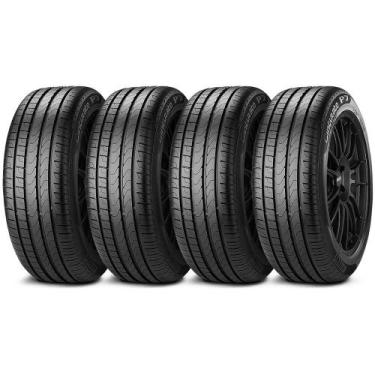 Imagem de Kit 4 Pneu Pirelli Aro 17 205/45r17 88V TL XL Cinturato P7