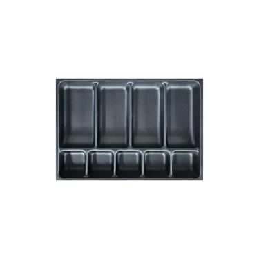 Imagem de Organizador Notas Cédulas Dinheiro On-29 Preto Preto - Moldplast, Pret