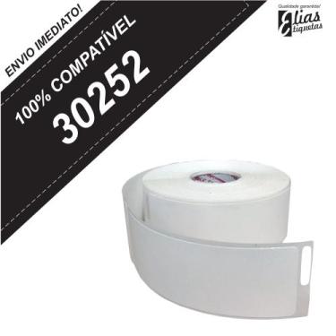 Imagem de 1 Rolo - Etiqueta 30252 - Para Impressora Label Writer 450 Dymo - ELIA
