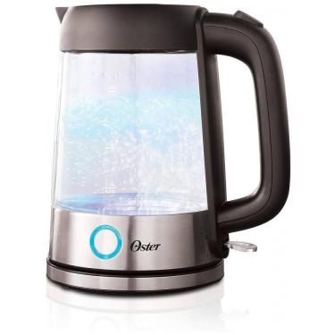 Imagem de Oster Chaleira Elétrica de Vidro 1.7L, Aço Inoxidável, 110v, MR. COFFEE BVSTKT7098 000,...