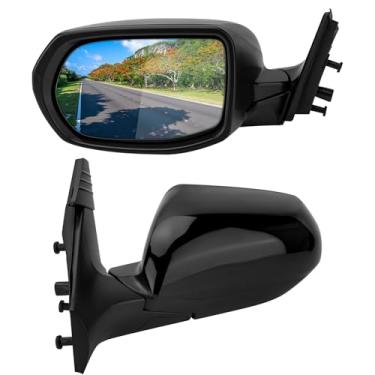 Imagem de LOIYLLEN Substituição do espelho retrovisor esquerdo do lado do motorista para Honda CRV 2017 2018 2019 2020 2021 2022 - Conjunto de espelhos retrovisores com 3 pinos, ajuste elétrico, preto