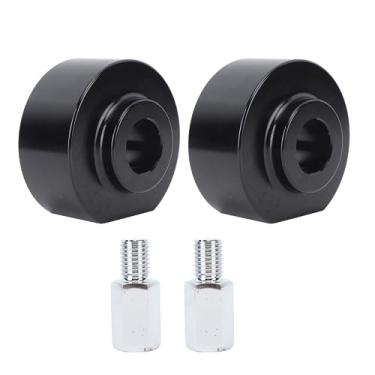 Imagem de Kit de elevação de nivelamento de espaçadores dianteiros GRCFUMO, kits de elevação de suspensão de espaçador dianteiro, nivelamento de espaçador de mola helicoidal com pino de 3/4 (2,5)